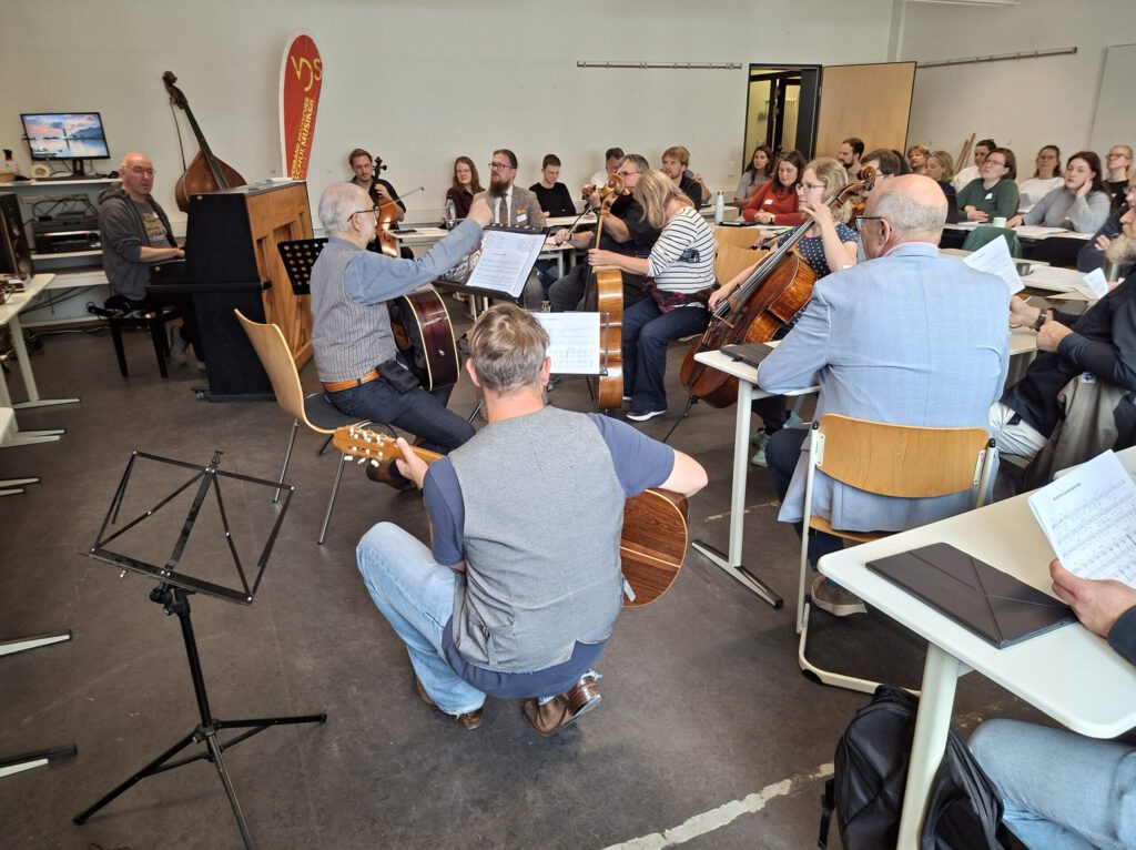 Musikpraxis zu Beginn der Fortbildung